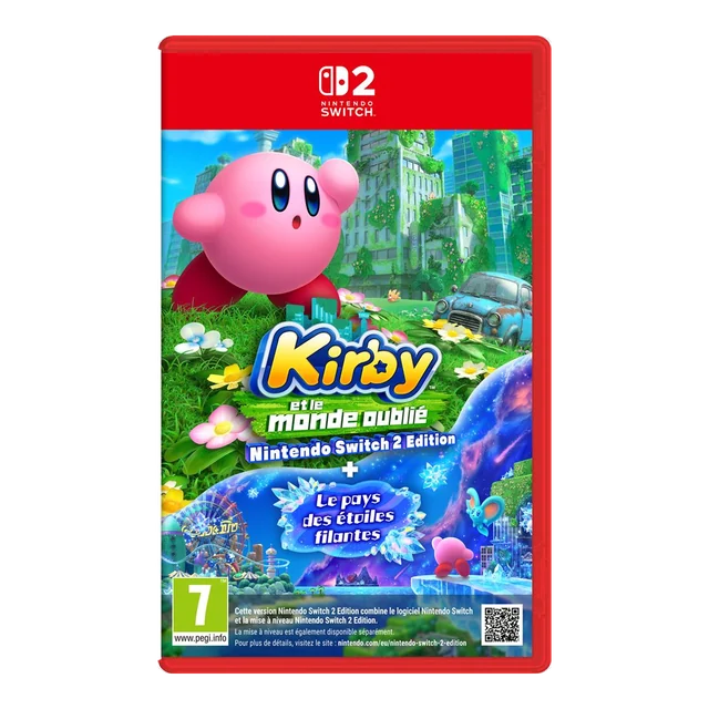 Kirby et le monde oublié + Le pays des étoiles filantes • Nintendo Switch 2 Edition