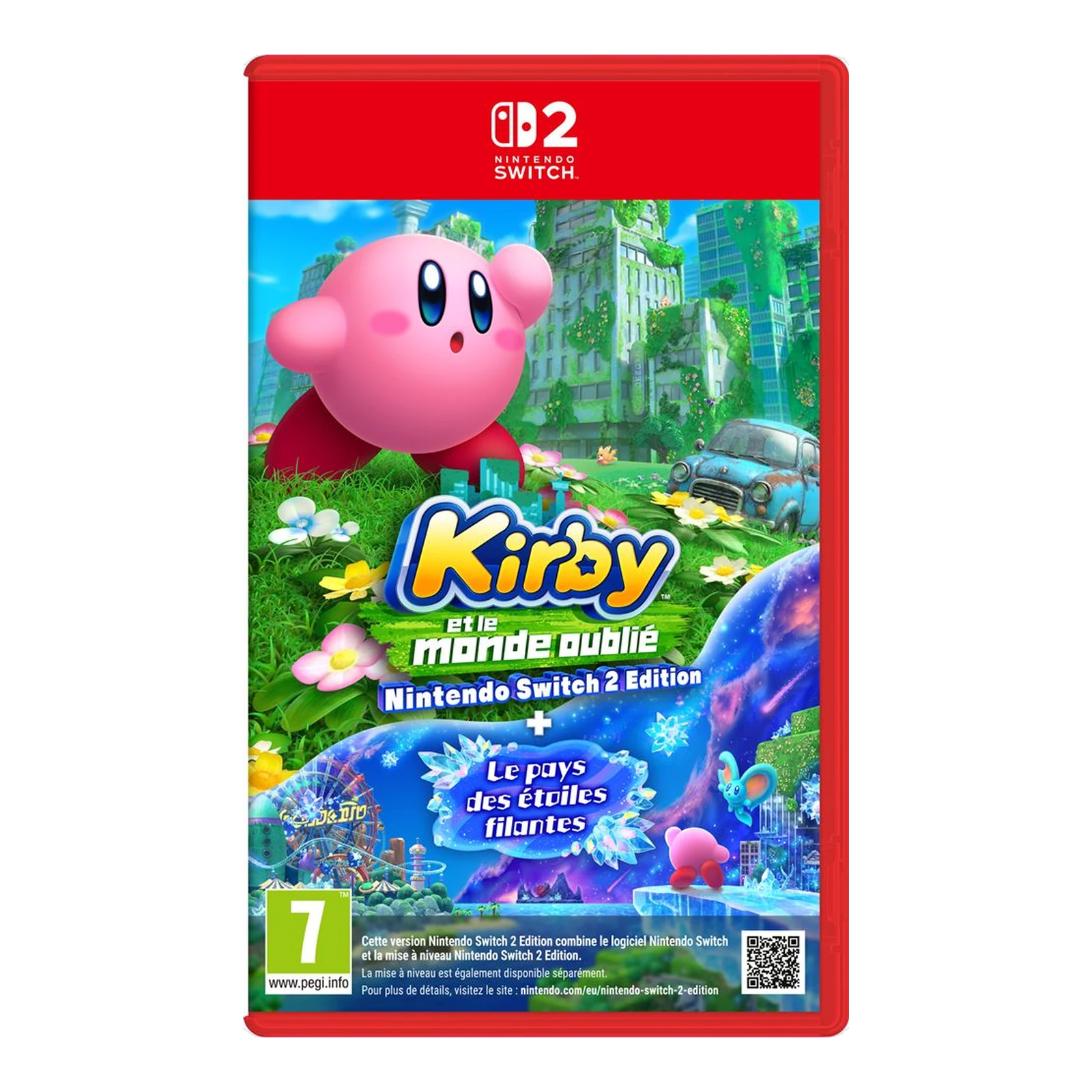 Kirby et le monde oublié + Le pays des étoiles filantes • Nintendo Switch 2 Edition