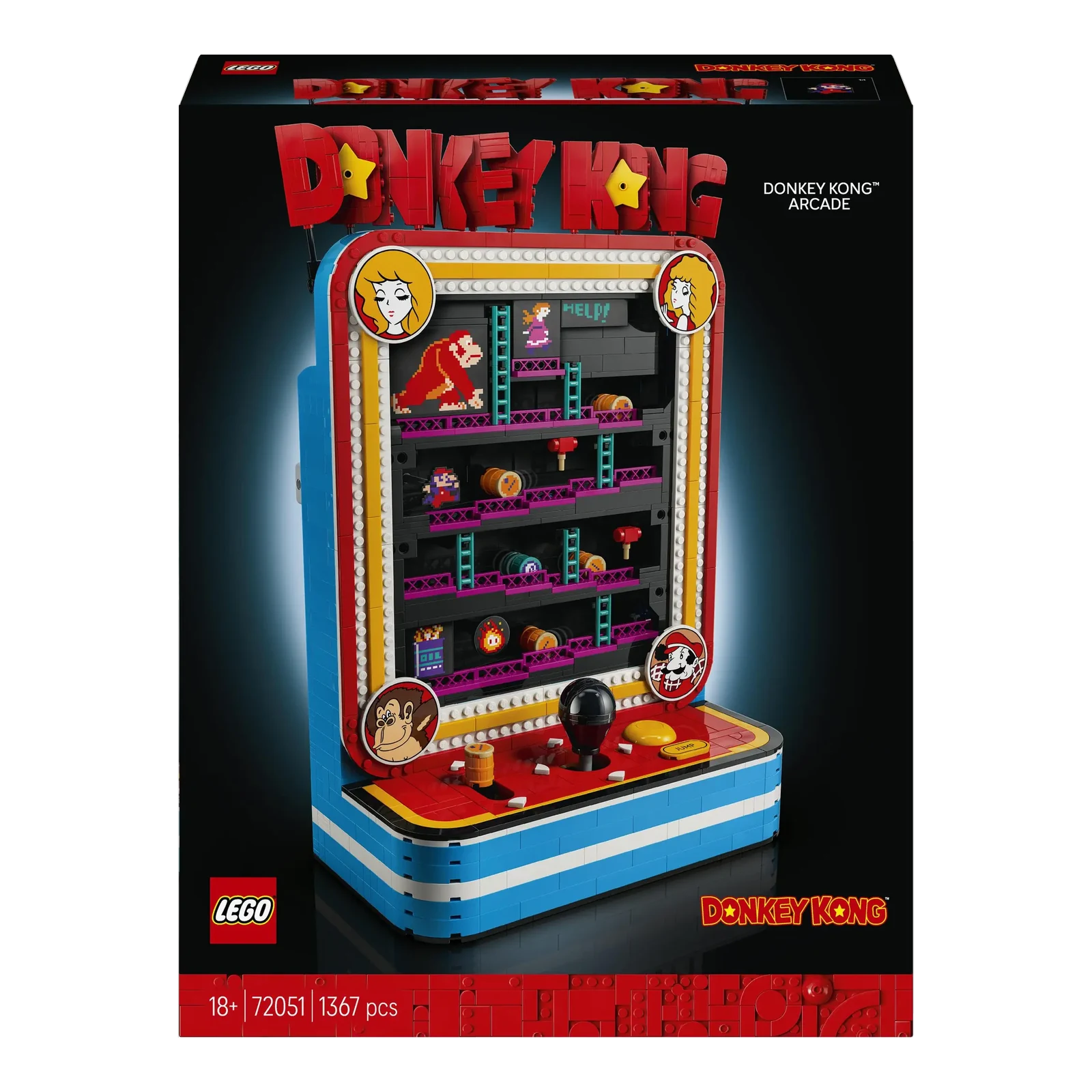 LEGO Jeu d’arcade Donkey Kong • Set 72051