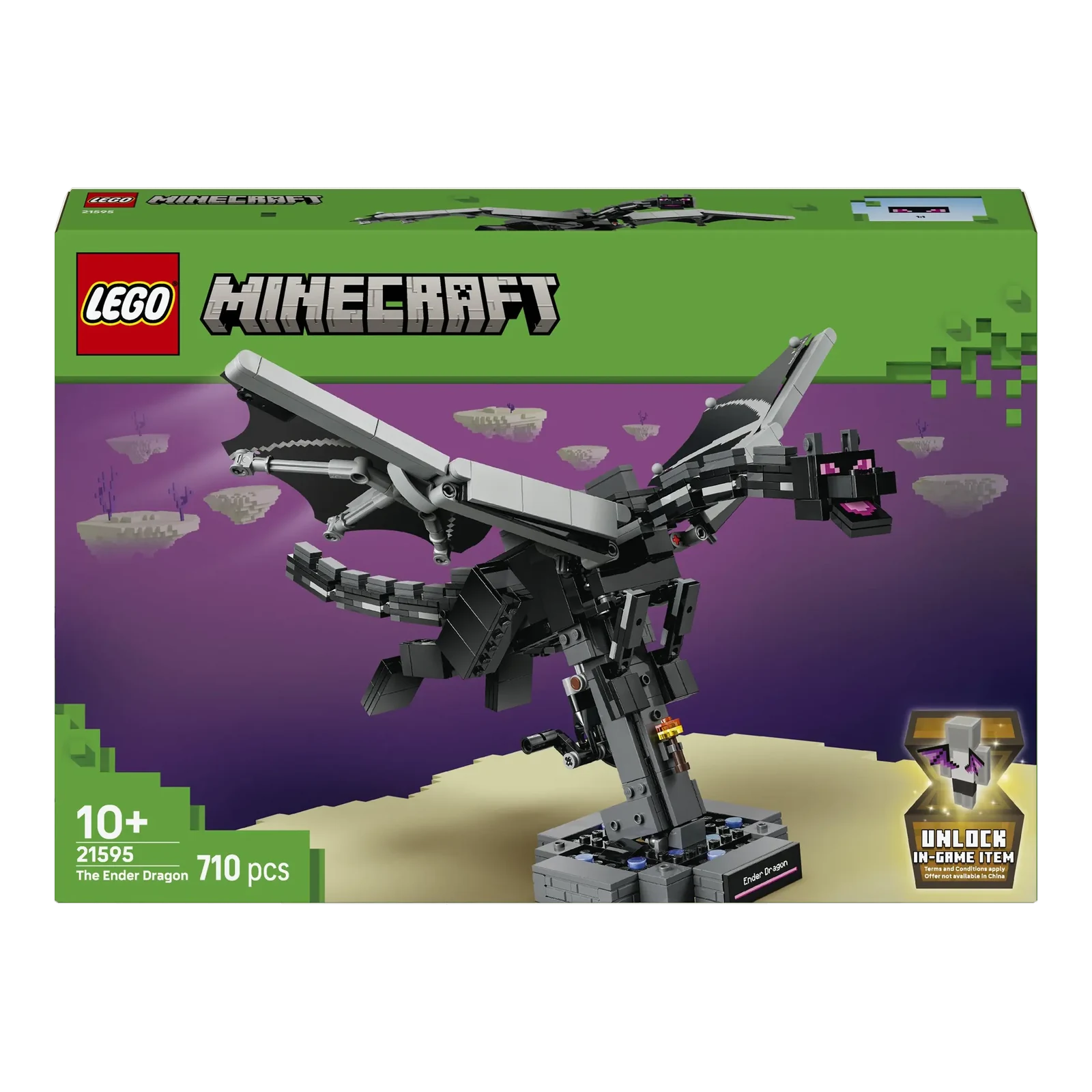 LEGO Minecraft : Le Dragon de l’Ender • Set 21595