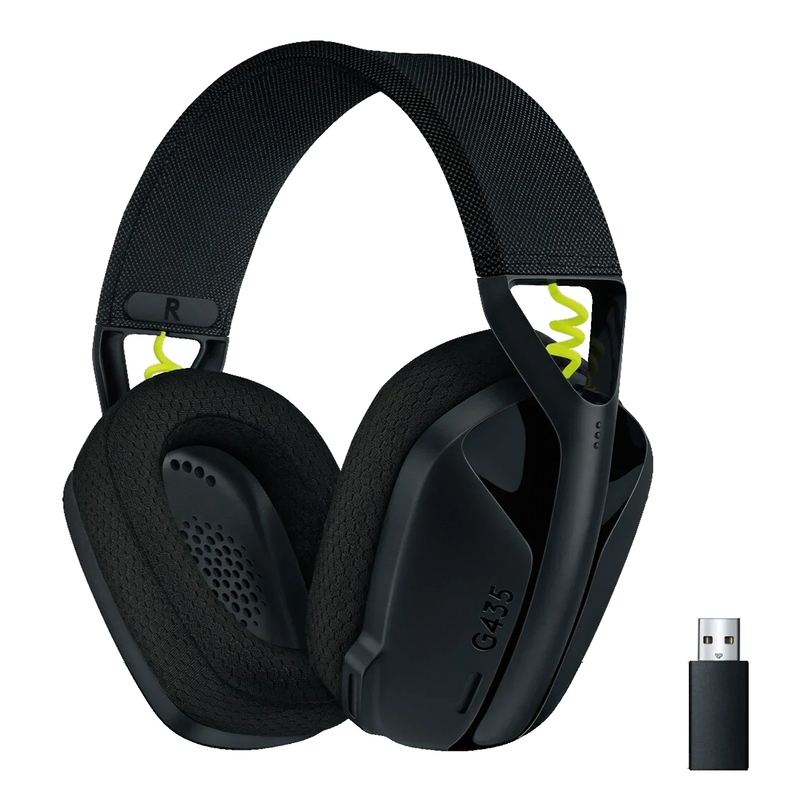 Casque sans fil Logitech G435 LIGHTSPEED • Noir