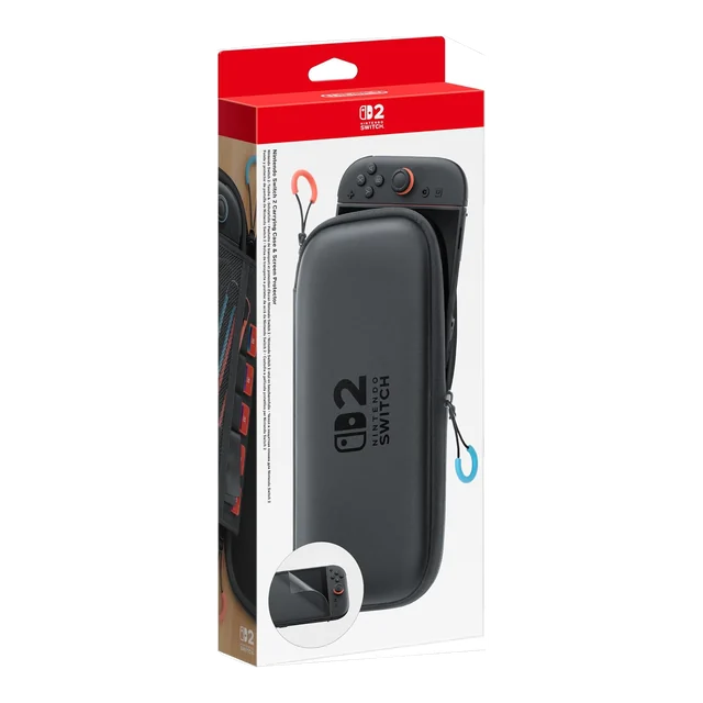 Pochette de transport Nintendo Switch 2 et protection d’écran